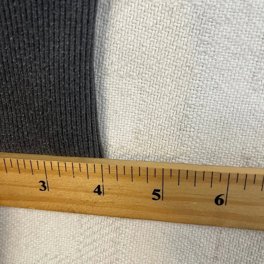 The North Face Mens Gray Patch Logo Pullover Hoodie Sweatshirt Size M